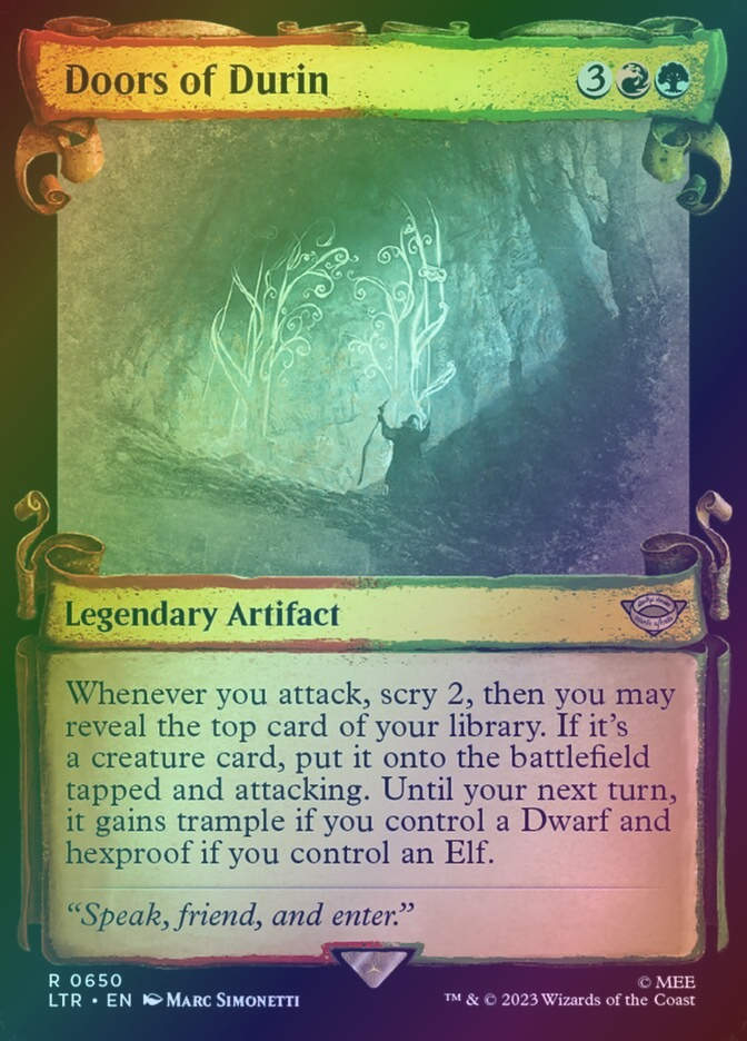 Doors of Durin (LTR) (650) / Showcase / Foil