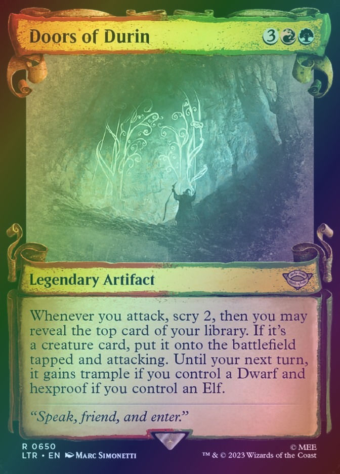 Doors of Durin (LTR) (650) / Showcase / Foil