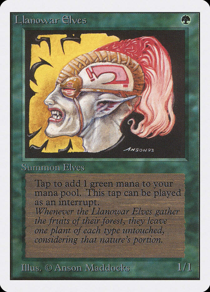 Llanowar Elves (2ED) (211)