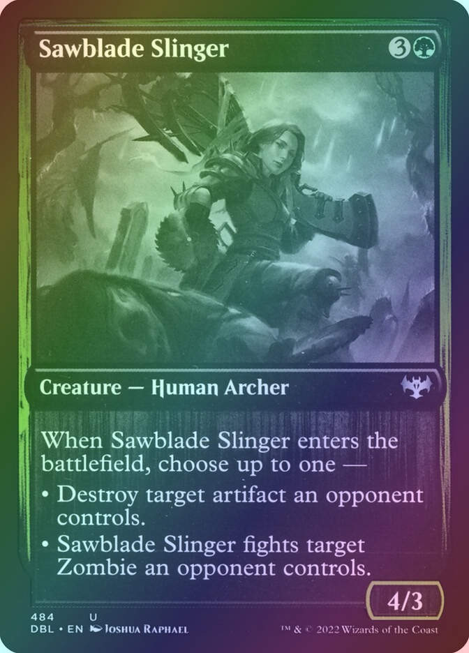 Sawblade Slinger (DBL) (484) / Foil