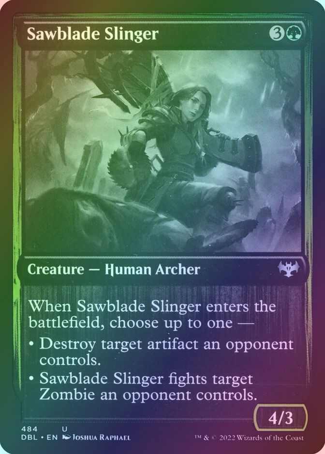 Sawblade Slinger (DBL) (484) / Foil