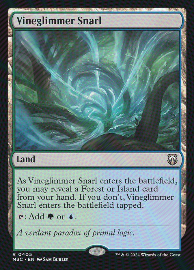 Vineglimmer Snarl (M3C) (405) / Ripple Foil