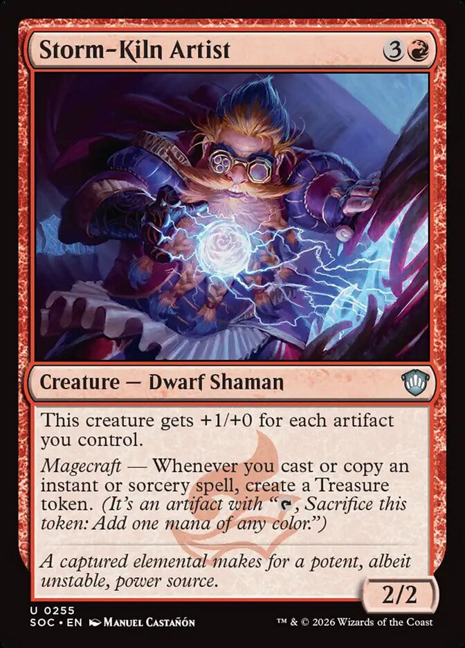 Storm-Kiln Artist (SOC) (255)