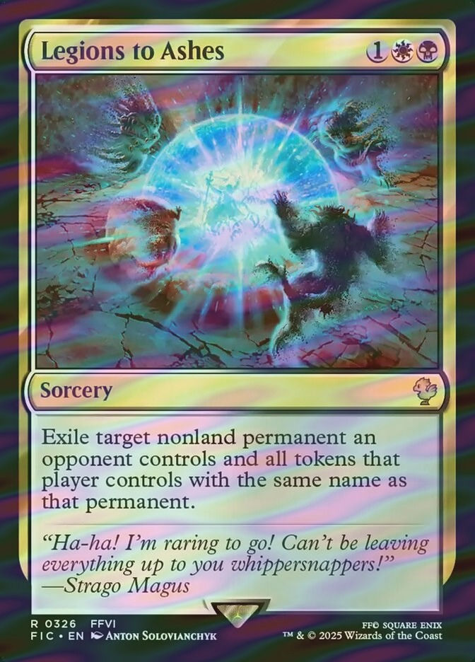 Legions to Ashes (FIC) (326) / Surge Foil