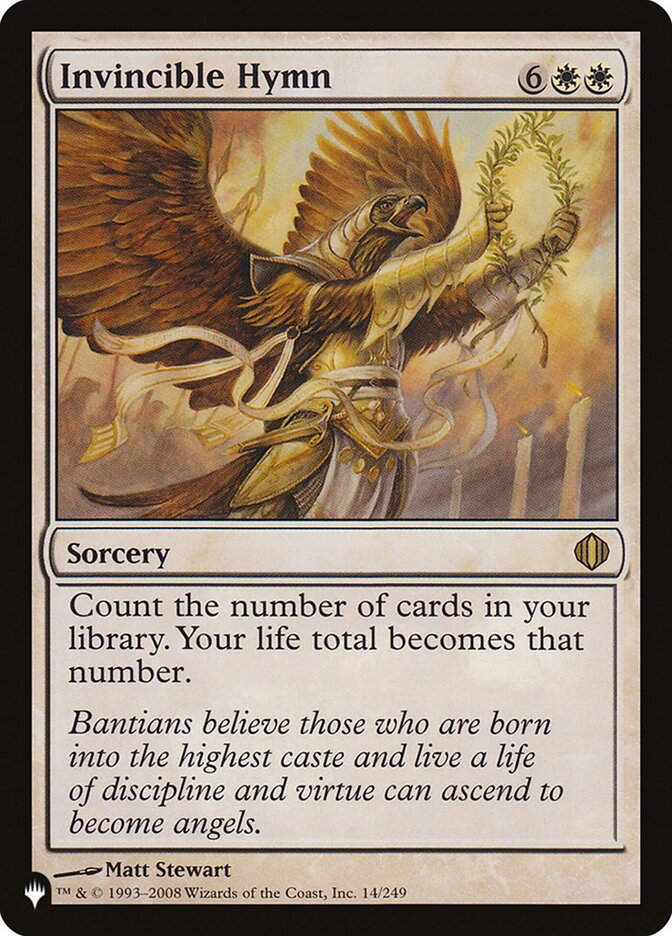 Invincible Hymn (PLST) (ALA-14)