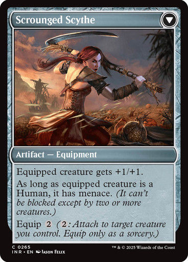 Harvest Hand // Scrounged Scythe (INR) (265) — cara 2 de 2