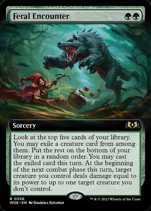 Feral Encounter (woe) / Extended Art