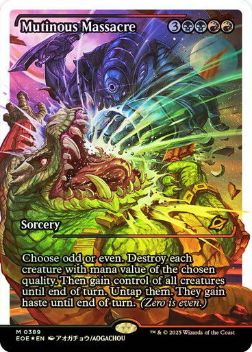 Mutinous Massacre (EOE) (389) / Showcase Fracture Foil