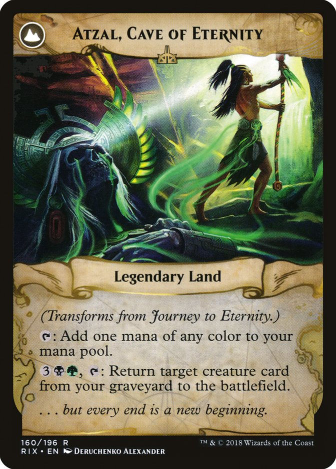 Journey to Eternity // Atzal, Cave of Eternity (RIX) (160) — cara 2 de 2