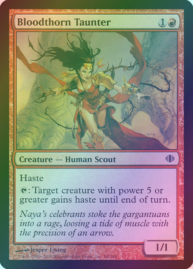 Bloodthorn Taunter (ALA) (94) / Foil