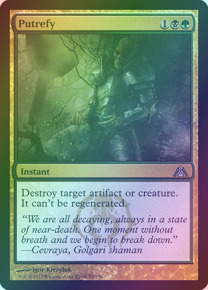 Putrefy (DGM) (93) / Foil