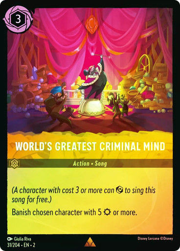 World's Greatest Criminal Mind (LOR_ROF) / Foil