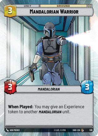 Mandalorian Warrior (Hyperspace) (SHD_#519) / Foil