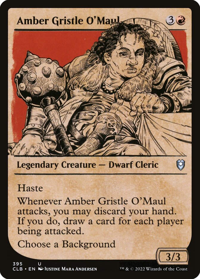 Amber Gristle O'Maul (CLB) (395) / Showcase