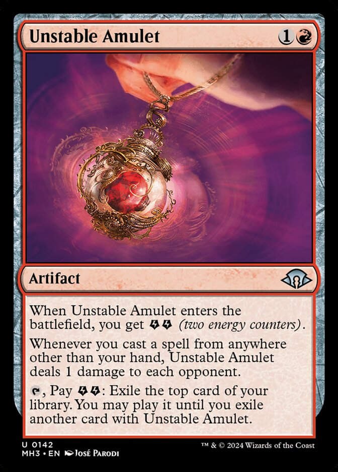 Unstable Amulet (MH3) (142)