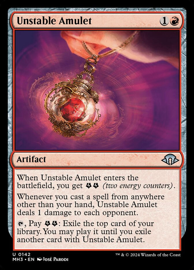 Unstable Amulet (MH3) (142)