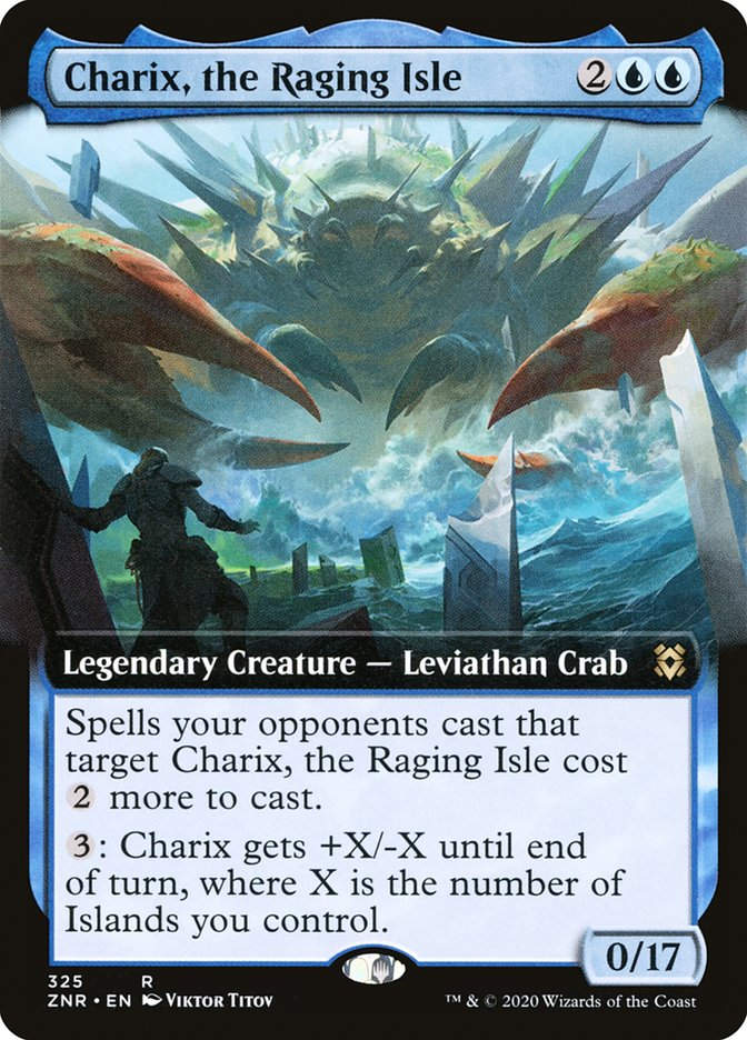 Charix, the Raging Isle (ZNR) (325) / Extended Art