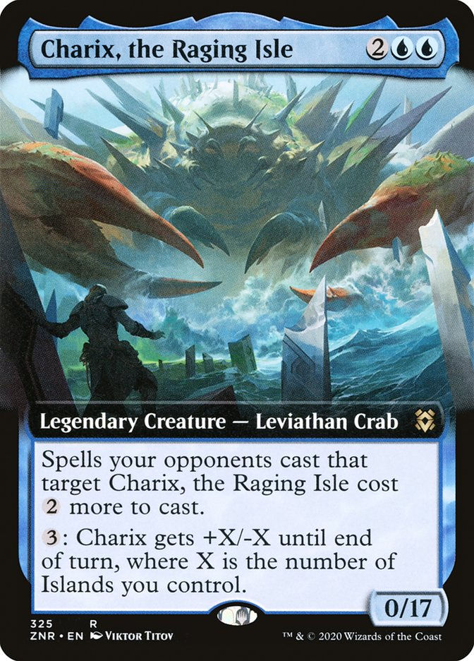 Charix, the Raging Isle (ZNR) (325) / Extended Art
