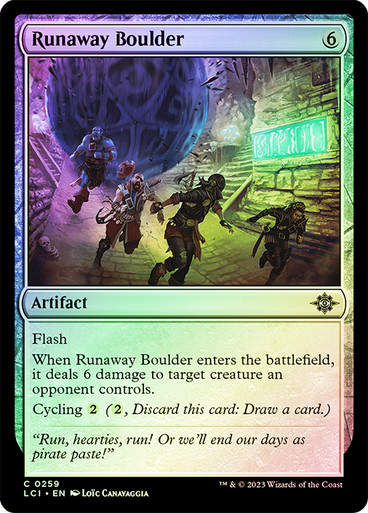 Runaway Boulder (lci) / Foil