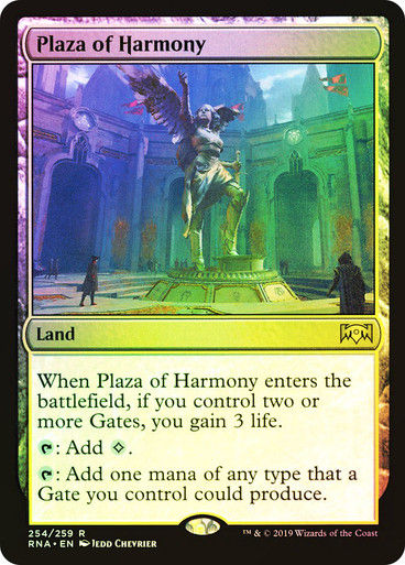 Plaza of Harmony (RNA) (254) / Foil