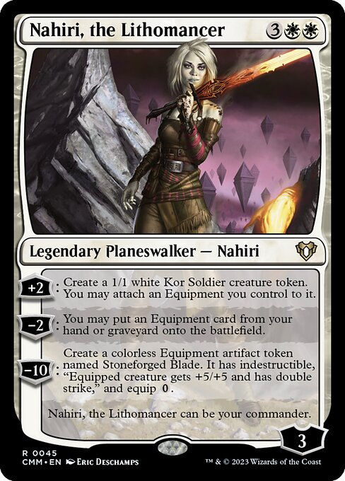 Nahiri, the Lithomancer (cmm)
