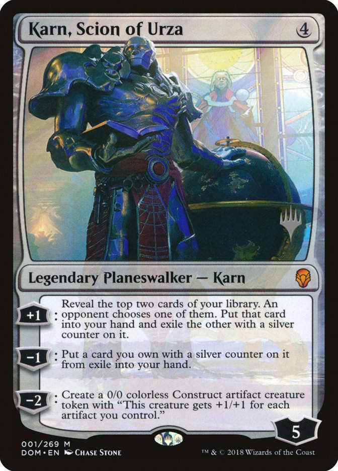 Karn, Scion of Urza (PDOM) (1p)