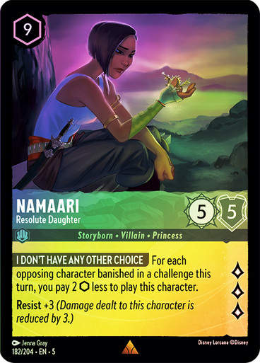 Namaari - Resolute Daughter (LOR_SHS) / Foil