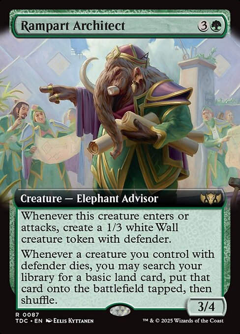 Rampart Architect (TDC) (87) / Extended Art