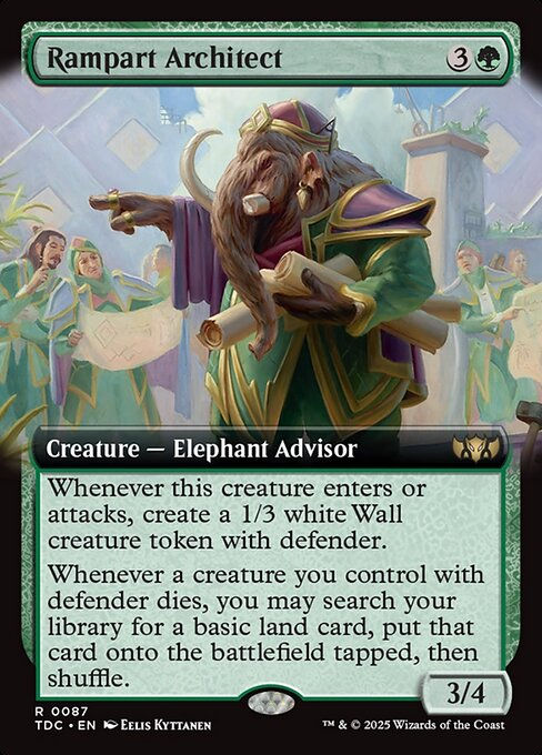 Rampart Architect (TDC) (87) / Extended Art