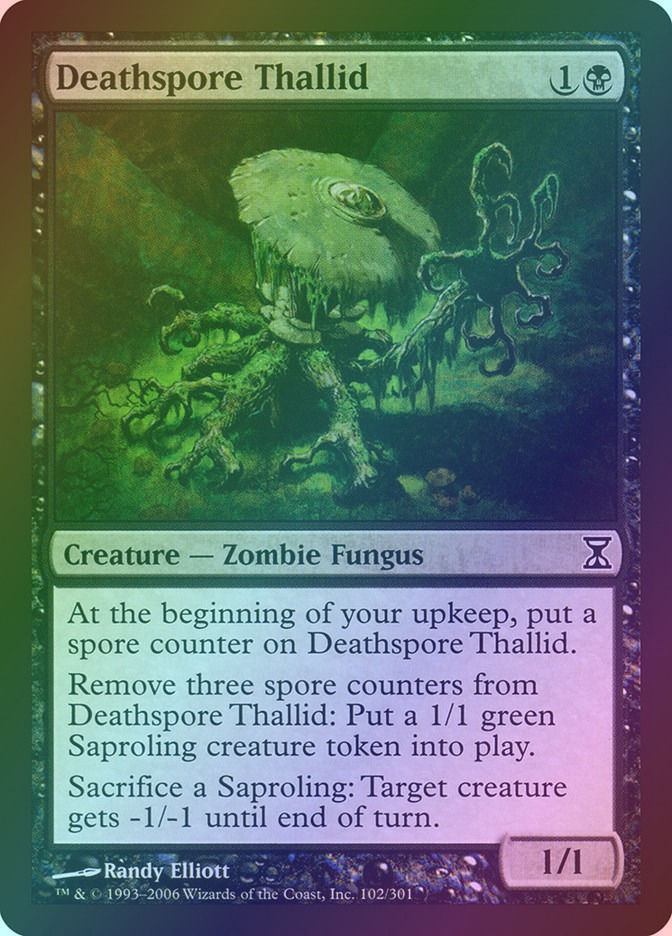 Deathspore Thallid (TSP) (102) / Foil
