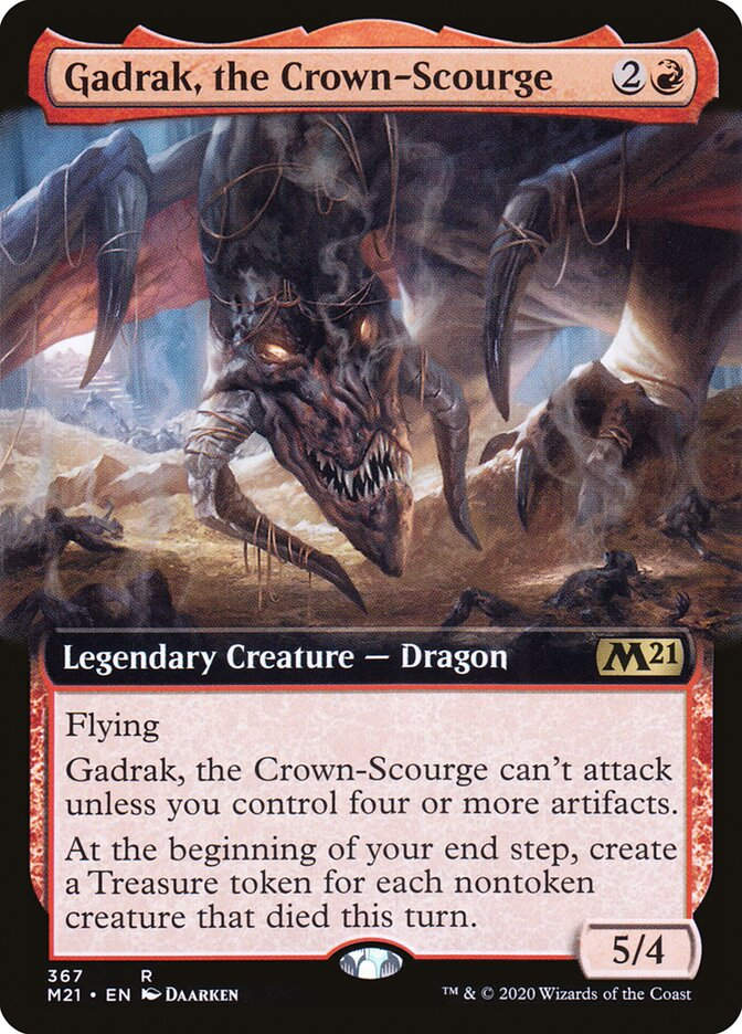 Gadrak, the Crown-Scourge (M21) (367) / Extended Art
