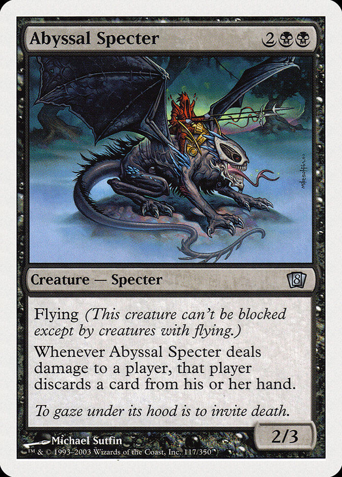 Abyssal Specter (8ED) (117)