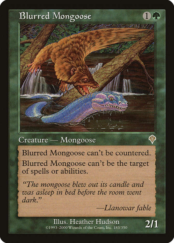 Blurred Mongoose (INV) (183)