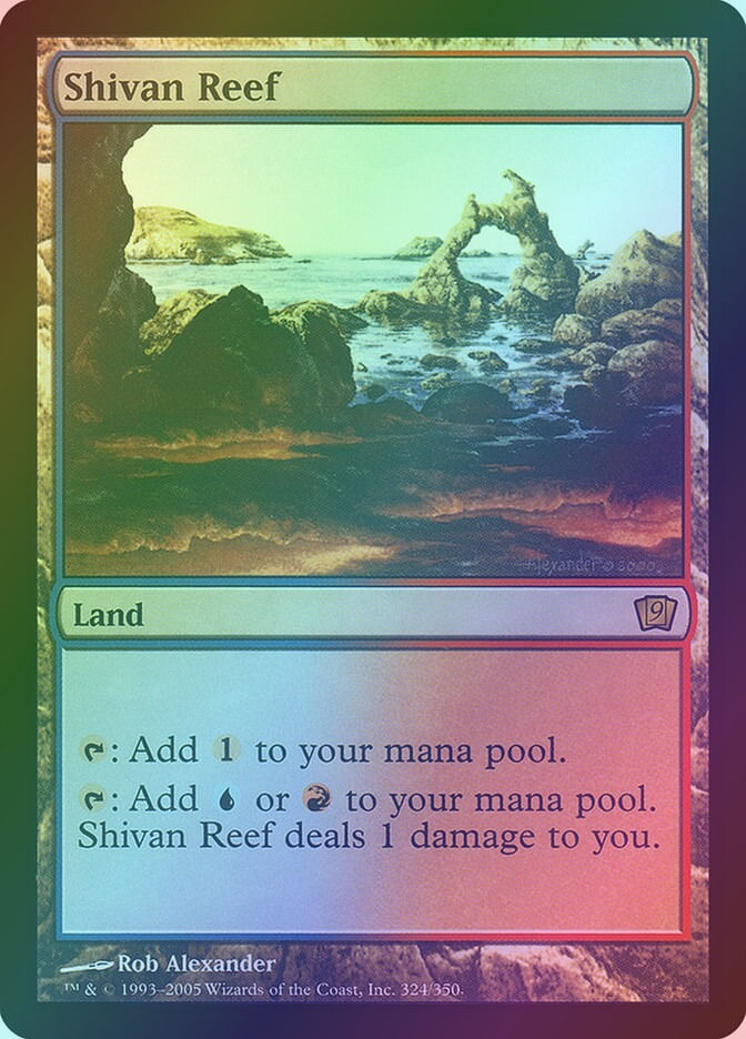 Shivan Reef (9ED) (324★) / Foil