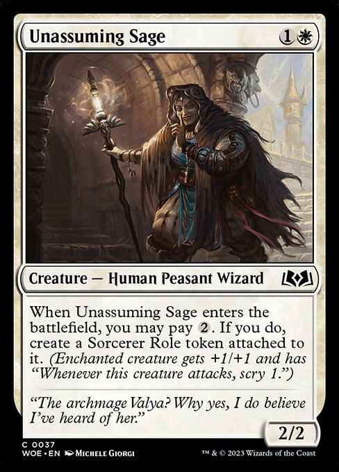 Unassuming Sage (woe)