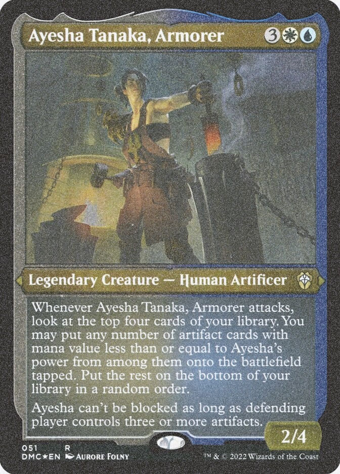 Ayesha Tanaka, Armorer (DMC) (51) / Foil Etched