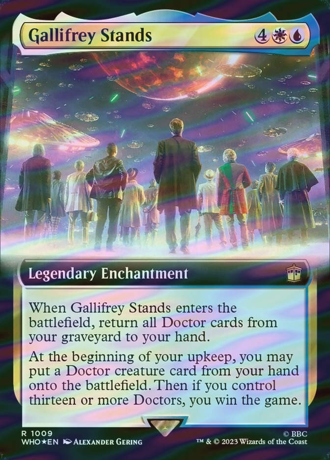 Gallifrey Stands (WHO) (1009) / Extended Art / Surge Foil