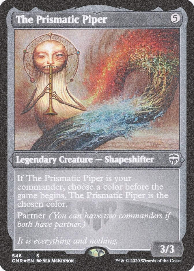 The Prismatic Piper (CMR) (546) / Foil Etched