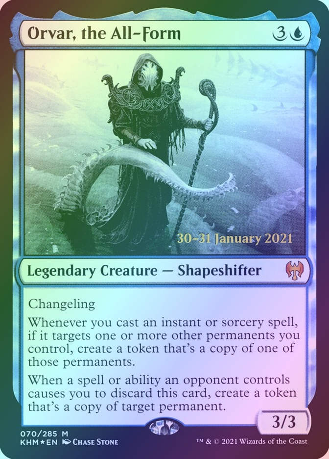 Orvar, the All-Form (PKHM) (70s) / Foil