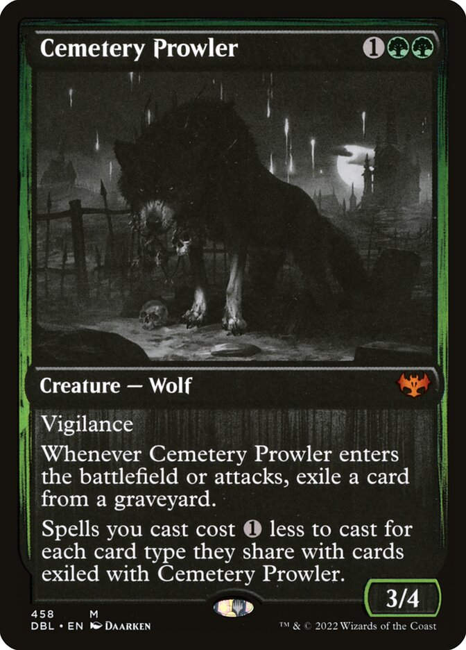 Cemetery Prowler (DBL) (458)