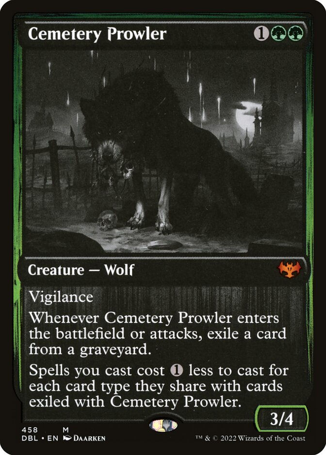 Cemetery Prowler (DBL) (458)