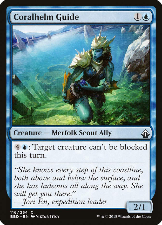 Coralhelm Guide (BBD) (116) / Foil