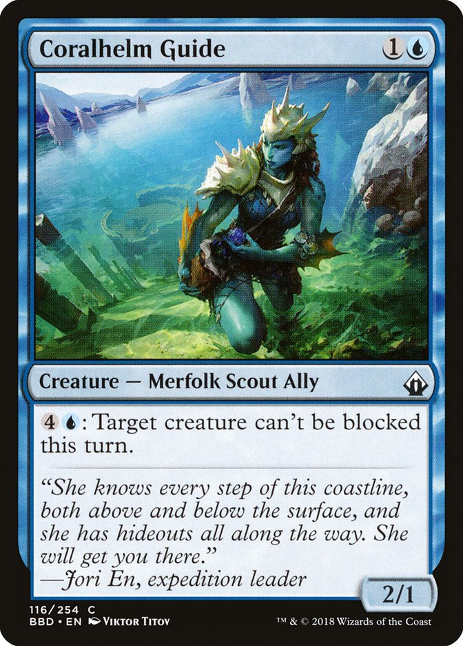 Coralhelm Guide (BBD) (116) / Foil