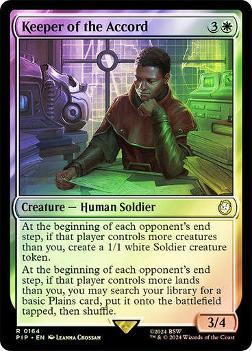Keeper of the Accord (pip) (164) / Foil