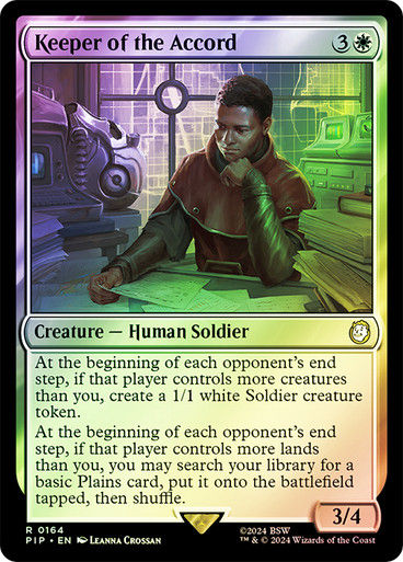Keeper of the Accord (pip) (164) / Foil