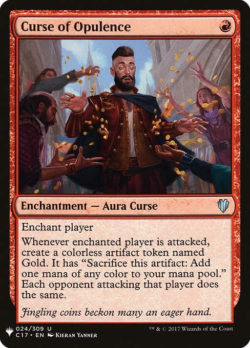 Curse of Opulence (PLST) (C17-24)