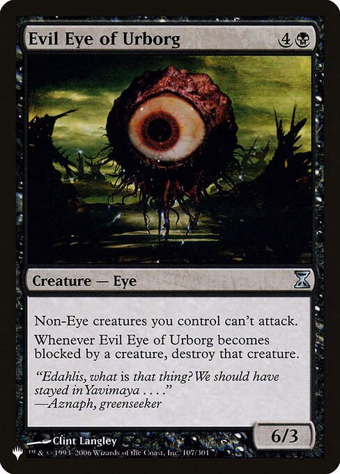 Evil Eye of Urborg (PLST) (TSP-107)