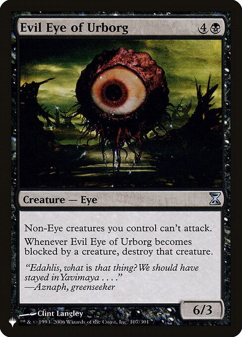 Evil Eye of Urborg (PLST) (TSP-107)