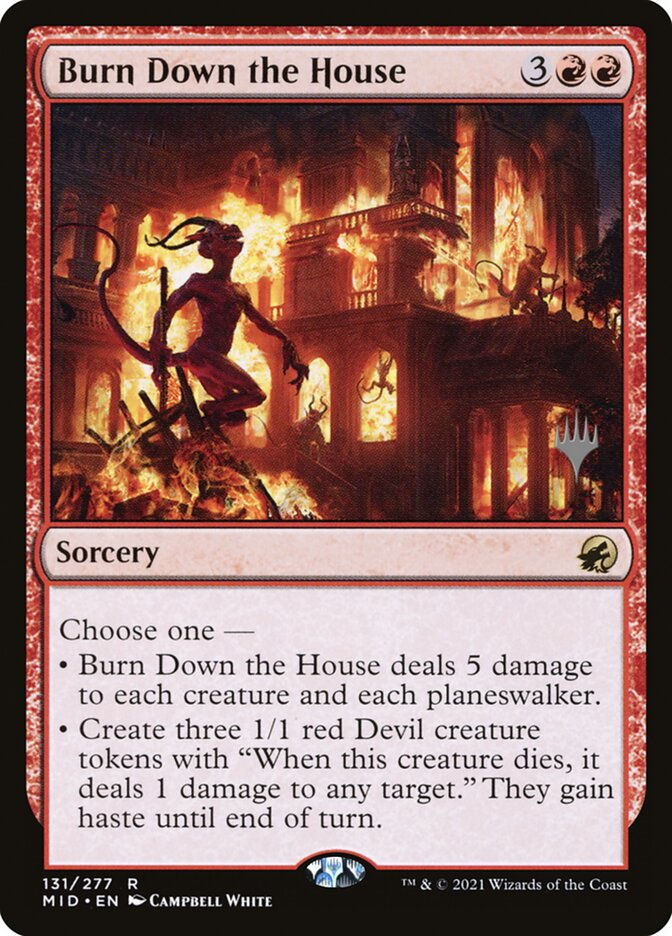 Burn Down the House (PMID) (131p)