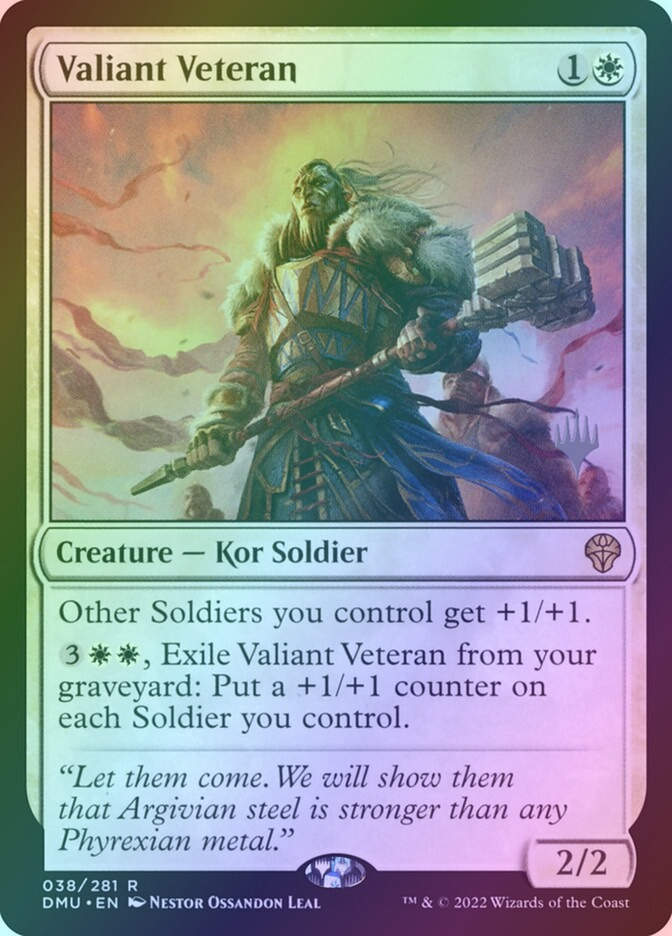 Valiant Veteran (PDMU) (38p) / Foil